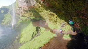 Liz and Pat waterfall